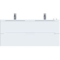 Тумба с раковиной SanVit Форма 120 kforma1201w подвесная Белая глянцевая — фото 1, Мебель для ванной