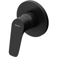 Смеситель для душа Damixa Jupiter Черный матовый арт-777500300 — фото 1, Встраиваемые смесители для душа