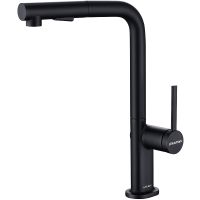 Смеситель для кухни Paulmark Neo Ne214419-401 Антрацит — фото 1, Смесители для кухни