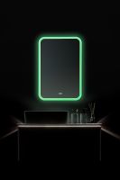 Товар: Зеркало Silver Mirrors Malta-RGB 55 LED-00002511 с подсветкой с сенсорным выключателем и диммером - фото 18 Зеркало Silver Mirrors Malta-RGB 55 LED-00002511 с подсветкой с сенсорным выключателем и диммером — фото 18, Мебель для ванной