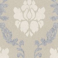 Обои AS Creation New Elegance 37552-4 Винил на флизелине (0,53*10,05) Бежевый/Серый, Дамаск — фото 1, Обои для стен