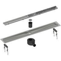 Душевой лоток Timo Drain System 60 DS230206/00 с решеткой Хром  / под плитку — фото 1, Душевые лотки