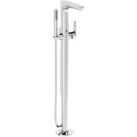 Смеситель для ванны Vitra Root Round A42741EXP Хром — фото 1, Смесители напольные