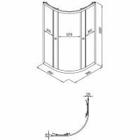 Товар: Душевой уголок Triton Альфа-Блэк 90х90 Щ0000054224 профиль Черный стекло прозрачное - фото 5 Душевой уголок Triton Альфа-Блэк 90х90 Щ0000054224 профиль Черный стекло прозрачное — фото 5, Душевые уголки