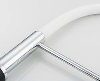 Смеситель для кухни Frap F4452-7 Черный Белый — фото 3, Смесители для кухни