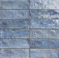 Керамическая плитка Mainzu Positano Zaffiro PT03159 настенная 6,5х20 см — фото 1, Керамическая плитка