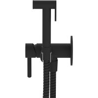 Гигиенический душ со смесителем Whitecross Y black SYSYBI2BL Черный матовый — фото 2, Душевое оборудование. Душевая программа