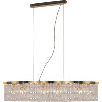 Подвесной светильник Maytoni Modern Dune DIA005PL-06G Прозрачный Золото — фото 1, Подвесные светильники