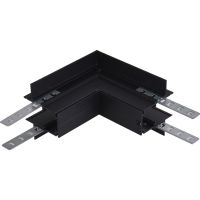 Соединитель угловой внешний Crystal Lux Space CLT 0.223 03 BL Черный — фото 1, Комплектующие для освещения