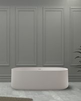 Ванна из искусственного камня Abber Stein 170x75 AS9607 без гидромассажа — фото 5, Ванны из искусственного камня