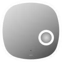 Зеркало AM.PM Func 55 M8FMOX0553SA с подсветкой с увеличением с ИК-сенсорным выключателем — фото 9, Зеркала в ванную комнату