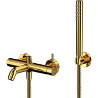 Смеситель для ванны Whitecross Y gold Y1231GL Золото — фото 1, Смесители