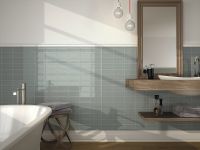 Товар: Керамический бордюр Ape Piemonte Moldura White 5х15 см - фото 2 Керамический бордюр Ape Piemonte Moldura White 5х15 см — фото 2, Керамическая плитка