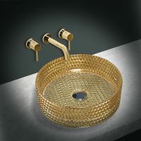 Товар: Раковина-чаша Vincea 40 VBS-5GL05 Золото - фото 2 Раковина-чаша Vincea 40 VBS-5GL05 Золото — фото 2, Раковины накладные