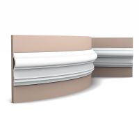 Молдинг Orac Decor P8050F 2000x120x30 мм, — фото 1, Молдинги