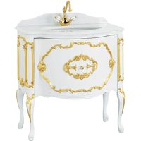 Товар: Столешница под раковину Migliore Amelia 80 28419 Bianco Cristallino - фото 2 Столешница под раковину Migliore Amelia 80 28419 Bianco Cristallino — фото 2, Раковины