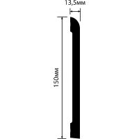 Товар: Плинтус HIWOOD BE150 2000x150x13,5 мм - фото 2 Плинтус HIWOOD BE150 2000x150x13,5 мм — фото 2, Плинтуса напольные