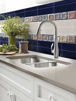 Товар: Керамическая плитка Absolut Keramika Milano Brillo Cobalto настенная 10х30 см - фото 2 Керамическая плитка Absolut Keramika Milano Brillo Cobalto настенная 10х30 см — фото 2, Керамическая плитка