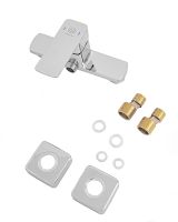 Смеситель для душа Orange Plito M16-200cr Хром — фото 4, Смесители