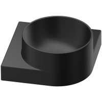 Раковина Ravak Yard 28 C XJX0D228000 угловая Черная матовая — фото 3, Раковины подвесные