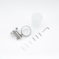 Стакан для зубных щеток Frap F301 F30106 Сатин — фото 7, Стаканы для зубных щеток