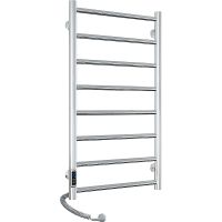 Электрический полотенцесушитель Laris Джаз П8 400x800 L 73207473 Хром — фото 1, Электрические полотенцесушители