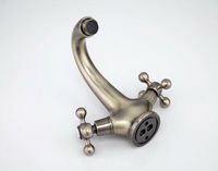 Смеситель для раковины Frap H19-4 Бронза арт-F1019-4 — фото 3, Смесители для раковины