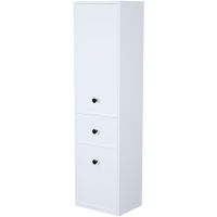 Шкаф пенал Iddis Torr 40 TOR40W0i97 подвесной Белый матовый — фото 1, Пеналы для ванной комнаты