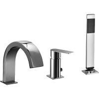 Смеситель на борт ванны Paffoni Tango TA040CR Хром глянцевый — фото 1, Смесители на борт ванны