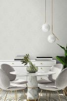 Обои Grandeco Avrora A66801 Винил на флизелине (1,06*10,05) Белый, Дамаск — фото 2, Обои для стен