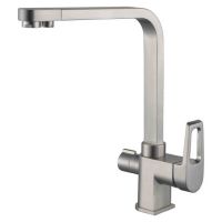 Смеситель для кухни ZorG Clean Water ZR 334 YF-SATIN Сатин — фото 1, Смесители