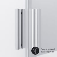 Душевой уголок AM.PM Gem 90х90 W90G-403-090MT профиль Серый стекло прозрачное — фото 11, Душевые уголки