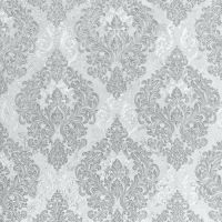 Обои Solo Impuls 168517-29 Винил на флизелине (1,06*10,05) Серый, Дамаск — фото 1, Обои для стен