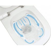 Комплект унитаза Pestan Fluenta SET40006661DW с инсталляцией с сиденьем Микролифт и Белой клавишей смыва — фото 4, Унитазы