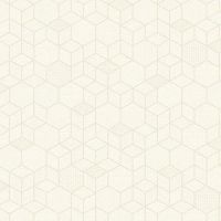 Обои Andrea Rossi Arlequin 54302-1 Винил на флизелине (1,06*10,05) Бежевый, Геометрия — фото 1, Обои для стен