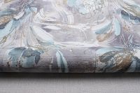 Обои Accento Flamenco 283368 Винил на флизелине (1,06*10,05) Сиреневый/Бирюзовый/Золото, Абстракция/Цветы — фото 3, Обои для стен