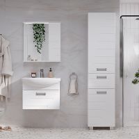 Тумба под раковину Volna Joli 60.1Y tpJOLI60.1Y-01 подвесная Белая — фото 6, Тумбы под раковину