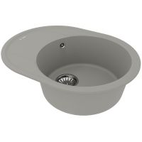 Товар: Кухонная мойка Lemark Lacha 620 9910051 Грей - фото 2 Кухонная мойка Lemark Lacha 620 9910051 Грей — фото 2, Кухонные мойки