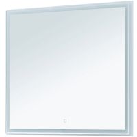 Зеркало Aquanet Nova Lite 90 242264 с подсветкой Белое — фото 2, Зеркала в ванную комнату