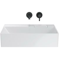 Раковина Kerama Marazzi Logica 60 LO.wb.60.0 Белая глянцевая — фото 4, Раковины накладные