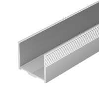 Профиль держатель алюминиевый Arlight Floor 023291 встраиваемый Серебристый — фото 1, Профили для светодиодных лент