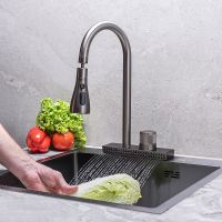 Смеситель для кухни Ростовская Мануфактура Сантехники SUS130PVD-017F-2 Графит — фото 3, Смесители