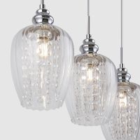 Подвесной светильник Maytoni Pendant Blues MOD044-PL-03-N Прозрачный Никель — фото 3, Подвесные светильники