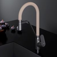 Смеситель для кухни AM.PM Like Черный матовый Бежевый арт-F8007826 — фото 7, Смесители для кухни