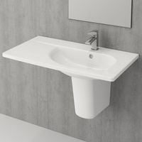 Раковина Bocchi Taormina Arch 1020 Белая глянцевая — фото 2, Раковины