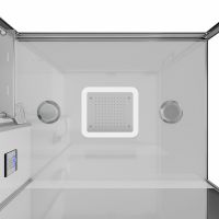Товар: Душевая кабина Black&White Galaxy G8898 115х90 889800 с паром без гидромассажа - фото 4 Душевая кабина Black&White Galaxy G8898 115х90 889800 с паром без гидромассажа — фото 4, Душевые кабины