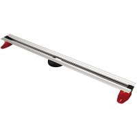 Товар: Душевой лоток Berges Super Slim 400 090077 с решеткой Хром матовый - фото 3 Душевой лоток Berges Super Slim 400 090077 с решеткой Хром матовый — фото 3, Душевые лотки