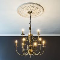 Розетка потолочная Европласт 1.56.025 820x67x820 мм — фото 2, Розетки потолочные