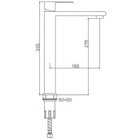 Смеситель для раковины Splenka S224.15.05 Сатин — фото 11, Смесители для раковины