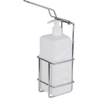 Дозатор дезинфицирующего средства Tekno-tel EG301 Хром Белый — фото 1, Аксессуары и оборудование для общественных мест